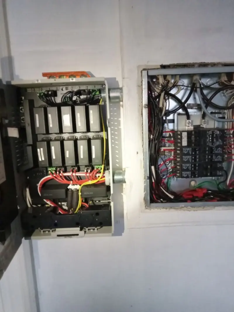 Electrical panel upgrade completed for Ring Doorbell Installation in Point Baker